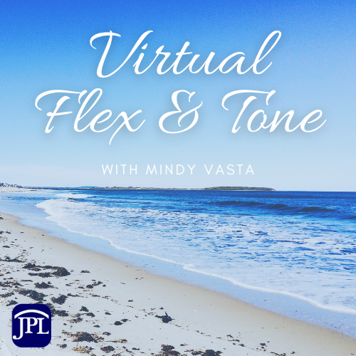 Virtual Flex & Tone with Mindy Vasta Jericho Public Library